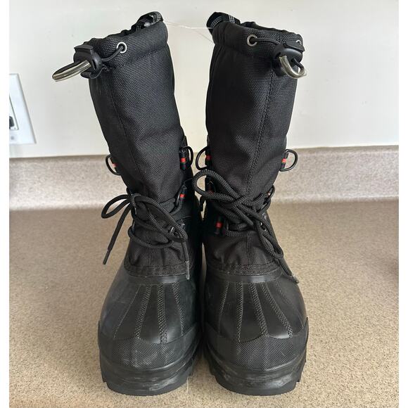 Sorel Youth Glacier XT Winter Boots Black size 5 - Picture 4 of 8